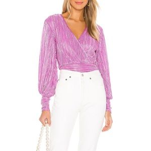 Bardot Trinity Pleat Top